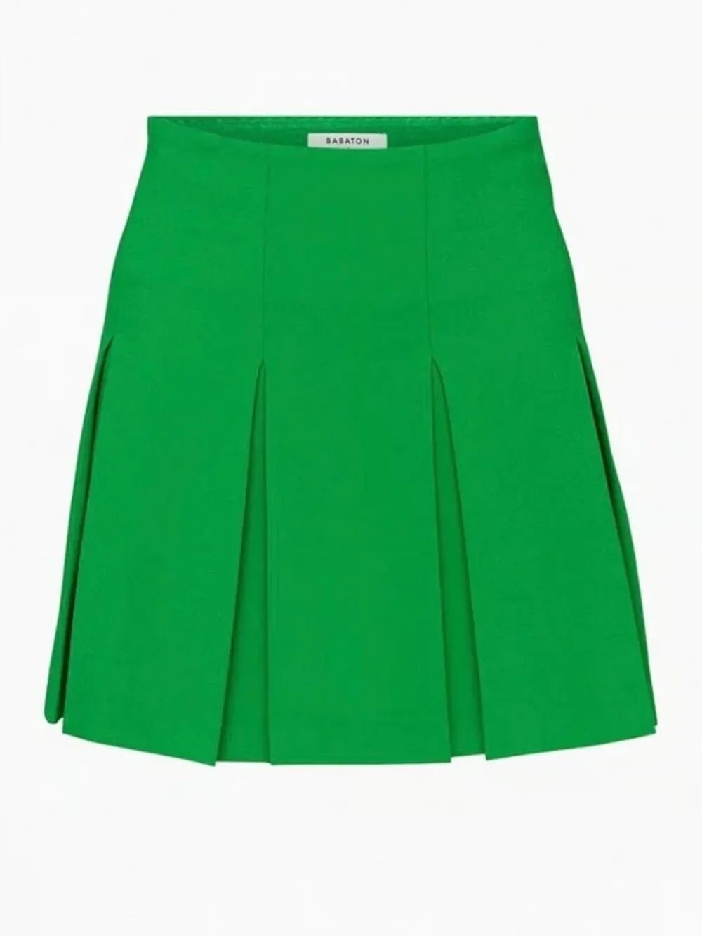 Green Pleated Skirt NWT